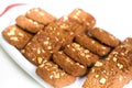 Dry fruit brown biscuits