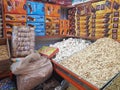 Dry fruit shop in Quetta, Pakistan