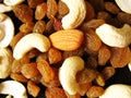 Dry Fruits background