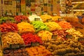 Dry fruits sold at the market