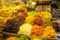 Dry fruits sold at the market