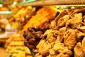 Dry Fruits on Spise Bazaar Royalty Free Stock Photo