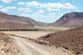 DRY GAMKASKLOOF DAM NEAR CALITZDORP, WESTERN CAPE