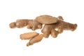 Dry ginger root Royalty Free Stock Photo