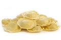 Dry girasole pasta Royalty Free Stock Photo