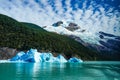 Dry Glacier or Sego Glacier seen from the Spegazzini arm of Lago Argentino in Argentinian Patagonia