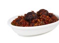 Dry Gobhi manchurian Royalty Free Stock Photo