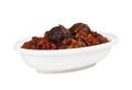 Dry Gobhi manchurian Royalty Free Stock Photo