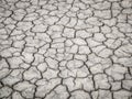 Dry ground texture in salt pan. Royalty Free Stock Photo