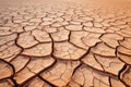 Dry ground textures in namib desert, namibia, africa