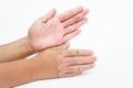 Dry hands, peel, Contact dermatitis, fungal infections, Skin inf