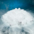 Dry ice with vapor Royalty Free Stock Photo