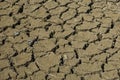 Dry land arid soil, lack of water