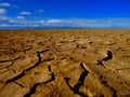 Dry lands. Royalty Free Stock Photo