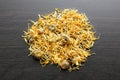 Dry Marigold Petals Royalty Free Stock Photo