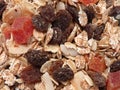 Dry Muesli With Fruits and Nuts Royalty Free Stock Photo