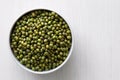 Dry mung beans Royalty Free Stock Photo