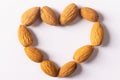 dry nuts almonds