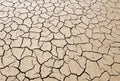 Dry parched earth