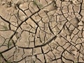 Dry, parched earth Royalty Free Stock Photo
