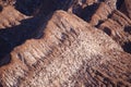Dry salty pattern in San Pedro de Atacama desert Royalty Free Stock Photo