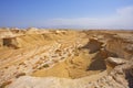 Dry picturesque canyon near to the Dead Sea