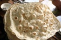 Dry pita bread for Armenian khash