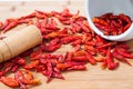 Dry red pepper Royalty Free Stock Photo