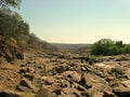 Dry River bed Royalty Free Stock Photo