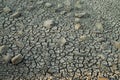 Dry river bed Royalty Free Stock Photo