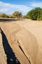 Dry River Bed of Huab Royalty Free Stock Photo