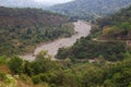 Dry river bed in Timor Leste Royalty Free Stock Photo