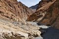 Dry riverbed in Death Valley Royalty Free Stock Photo