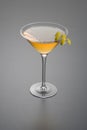 Dry Rob Roy or Manhattan cocktail Royalty Free Stock Photo