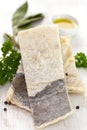 Dry salted cod fish Royalty Free Stock Photo