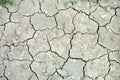 Dry soil as background Royalty Free Stock Photo