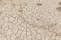 Dry soil cracks desert ground drought