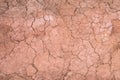 Dry soil texture on the ground Royalty Free Stock Photo