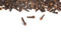 Dry Spice Cloves Frame Royalty Free Stock Photo