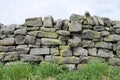 Dry stone wall Royalty Free Stock Photo