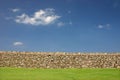 Dry Stone Wall Royalty Free Stock Photo