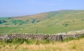 Dry stone wall in north Yorkshire.