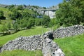 Dry stone Walls - Yorkshire Dales, England Royalty Free Stock Photo