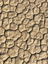 Dry terrain. Drought land. Cracked ground texture background. Ground pattern. Death Valley National Park Royalty Free Stock Photo