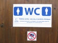 Dry toilets for the public