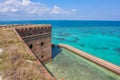 Dry Tortugas aerial view Royalty Free Stock Photo