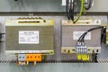 Dry type transformers Royalty Free Stock Photo
