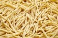 Dry Trofie Italian Pasta . Food Background