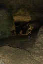DRYANOVO, BULGARIA - 10.28.2017: Bacho Kiro cave. Royalty Free Stock Photo