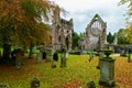 Dryburgh Abbey ruins in the Borders area of Scotland, United Kingdom Royalty Free Stock Photo